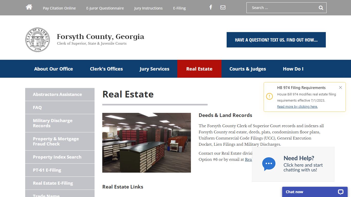 Deed & Land Records - forsythclerk.com